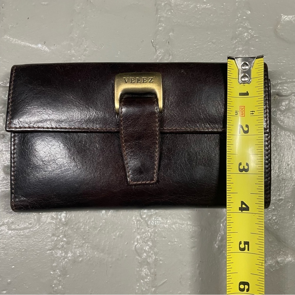 Velez dark brown leather wallet - Picture 15 of 15